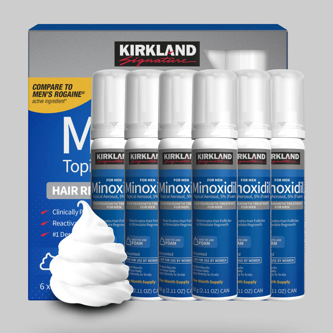 Minoxidil 5% Foam / Kirkland