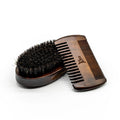 Beard comb and brush set